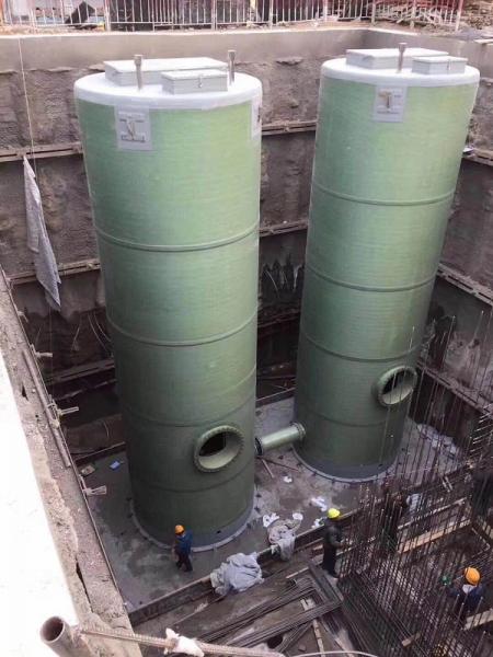 牡丹江重庆OPPO智能生态科技园安装一体化污水提升泵